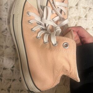 Converse VINTAGE/ RARE *sourced in 🇯🇵 JPN! BABY PINK AUTHENTIC SIZE 6-7 W🧨🖤